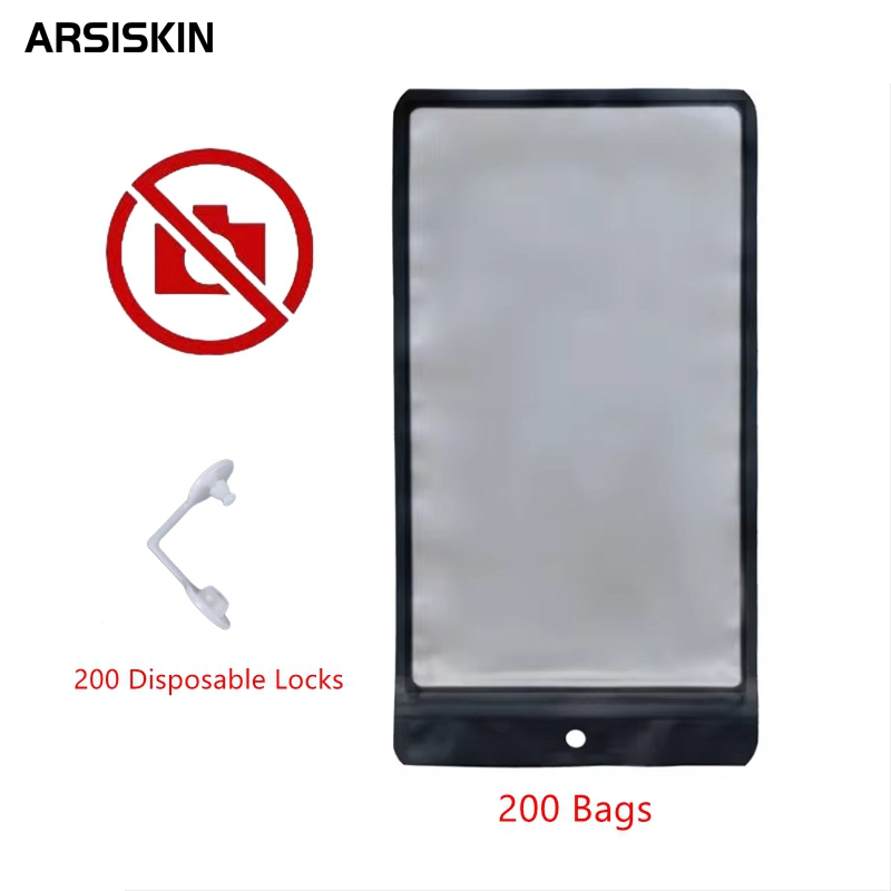 Photography Lighting Bag - 200sets Disposable Anti-camera Phone Bag No