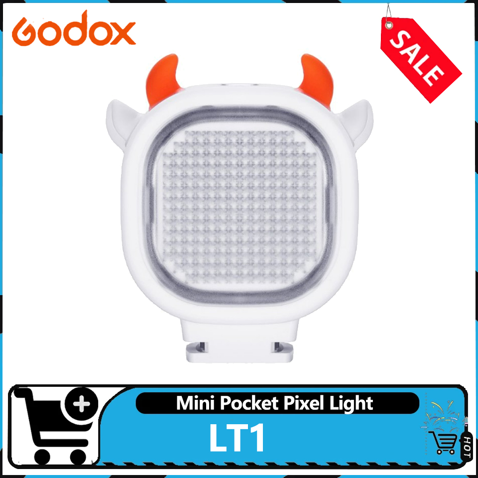 Photography Lighting Godox - Godox LT1 Square Mini Pocket Pixel