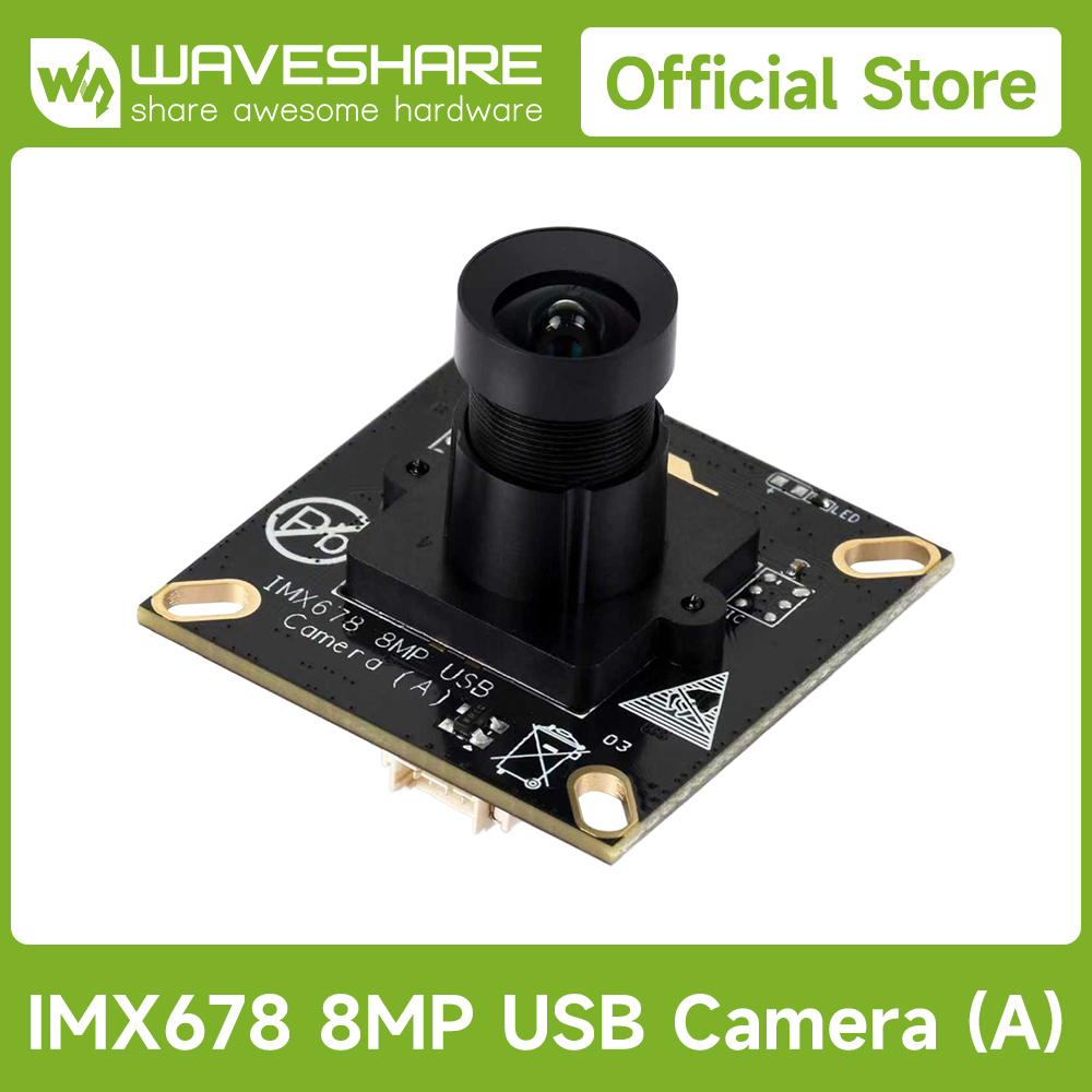 Photography Lighting Gear - Waveshare IMX678 8MP M12 USB Camera