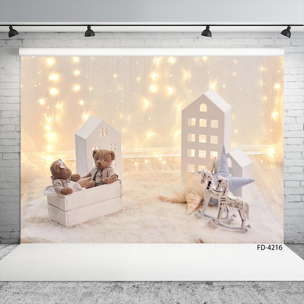 Photography Lighting Home - Christmas Light String Toy Bear Horse