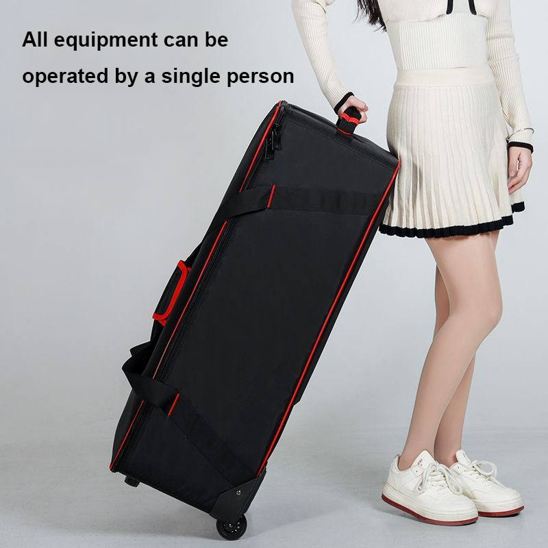 Photography Lighting Bag - Professional Studio Flash Light Kit Rolling