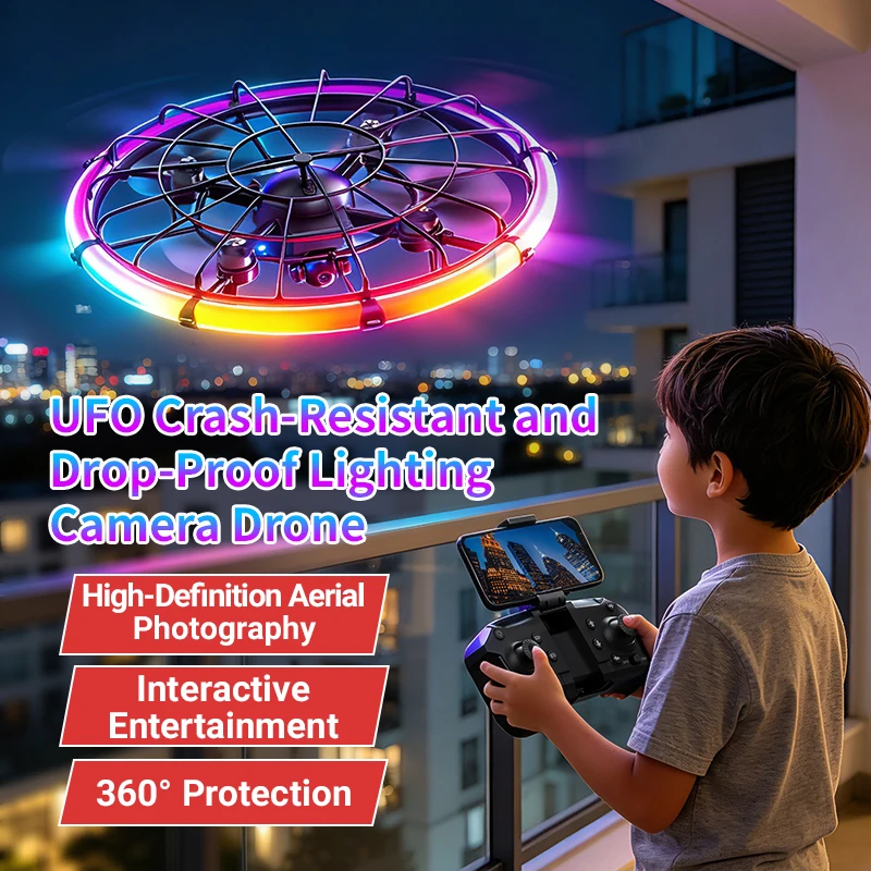 Photography Lighting Gear - JJRC H145 UFO RC Drone with