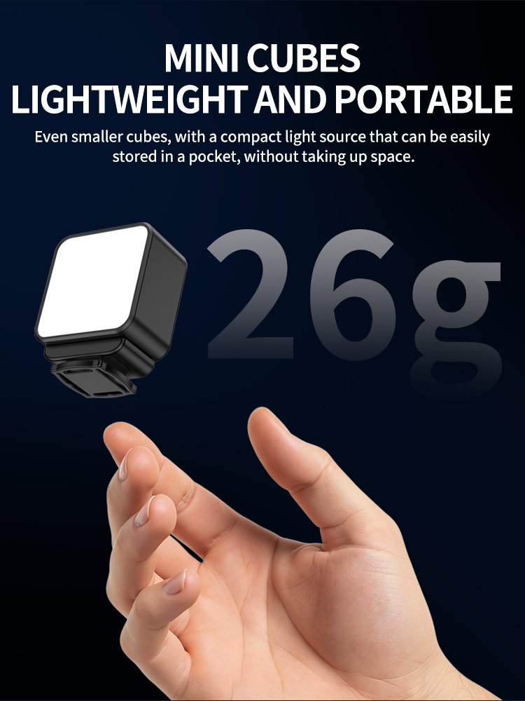 Magnetic Mini LED Video Light, - Photography Lighting Diagram ulasan dan harga