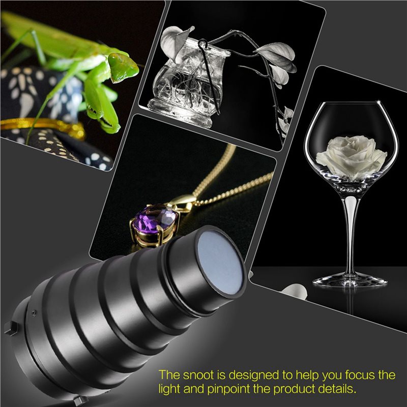 N75R-3X Conical Snoot With Hon - Honeycomb Grid Filter ulasan dan harga