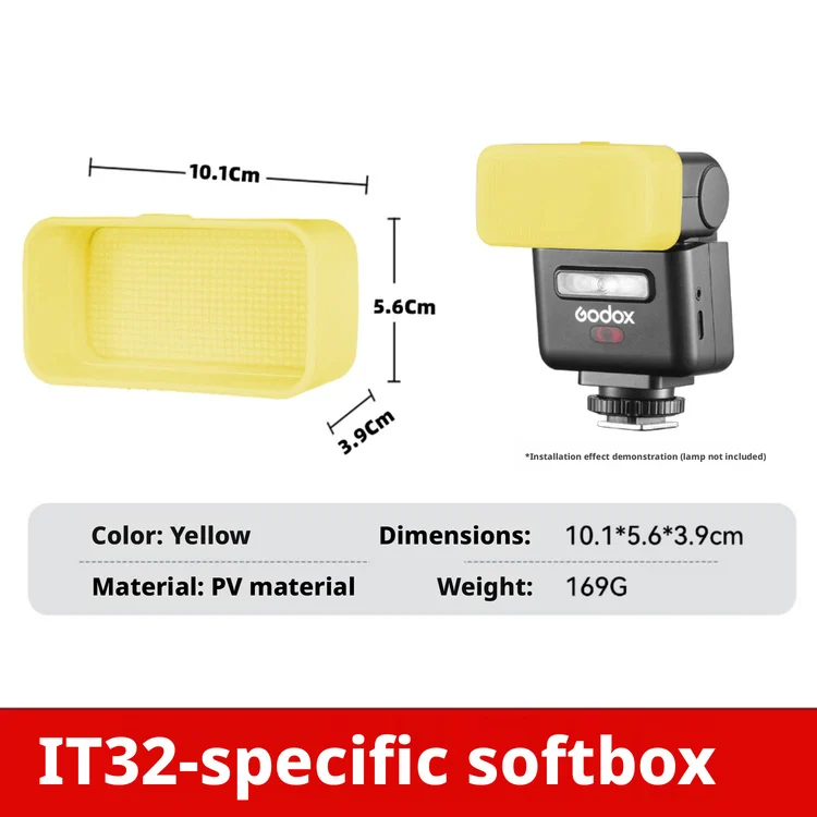 3‑Color Flash Diffuser Cover f - Photography Lighting Godox ulasan dan harga