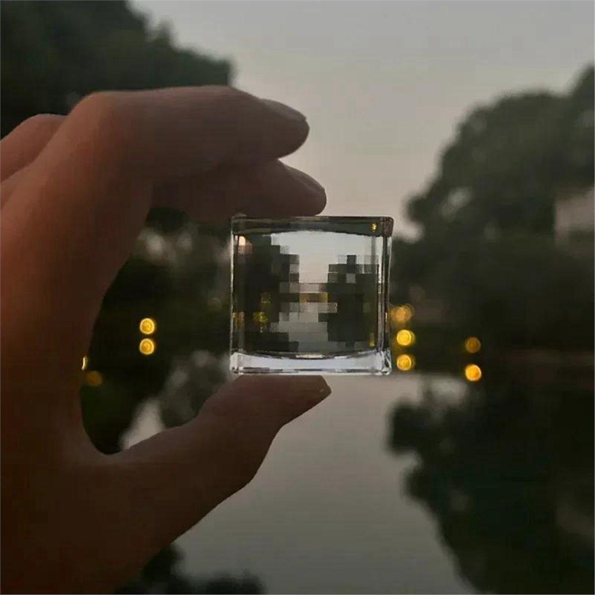 Crystal Pixel Stone Photograph - Lighting Effect In Photography ulasan dan harga