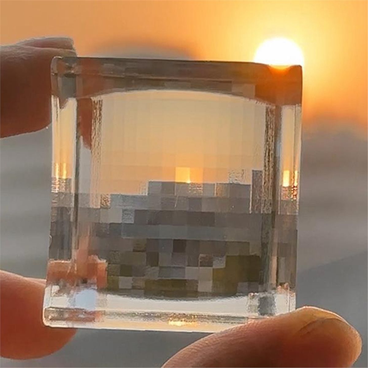 Crystal Pixel Stone Photograph - Lighting Effect In Photography ulasan dan harga