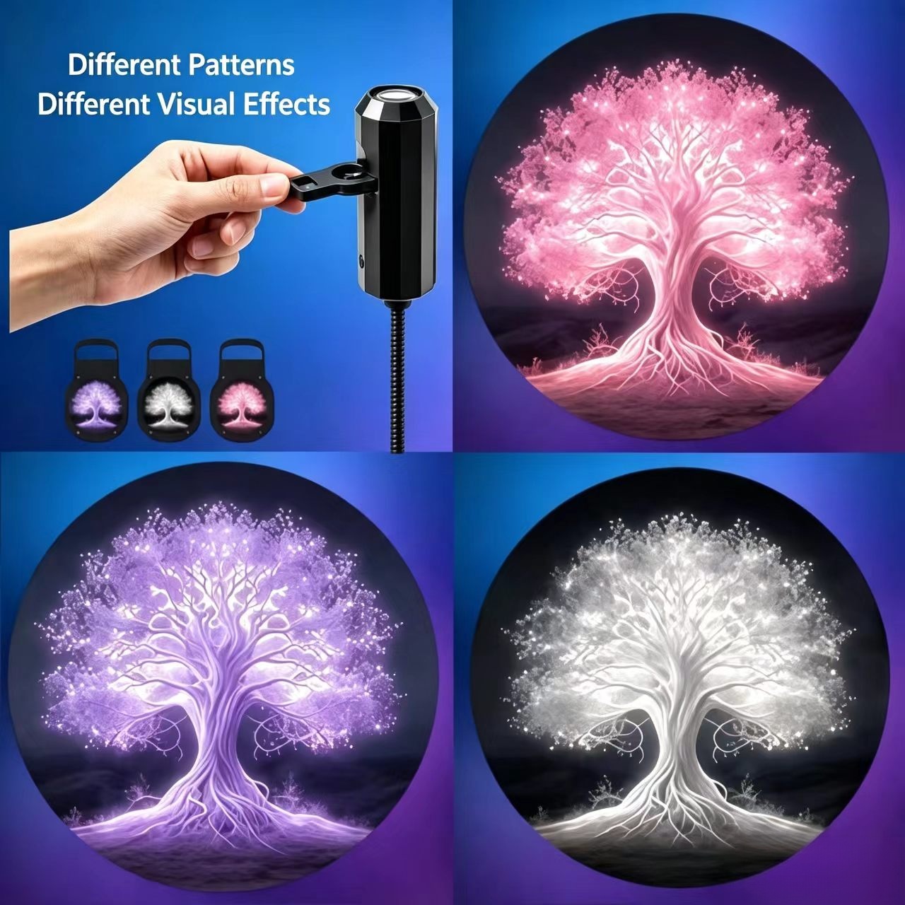 Life Tree Projection Ambient L - Photography Lighting Home ulasan dan harga