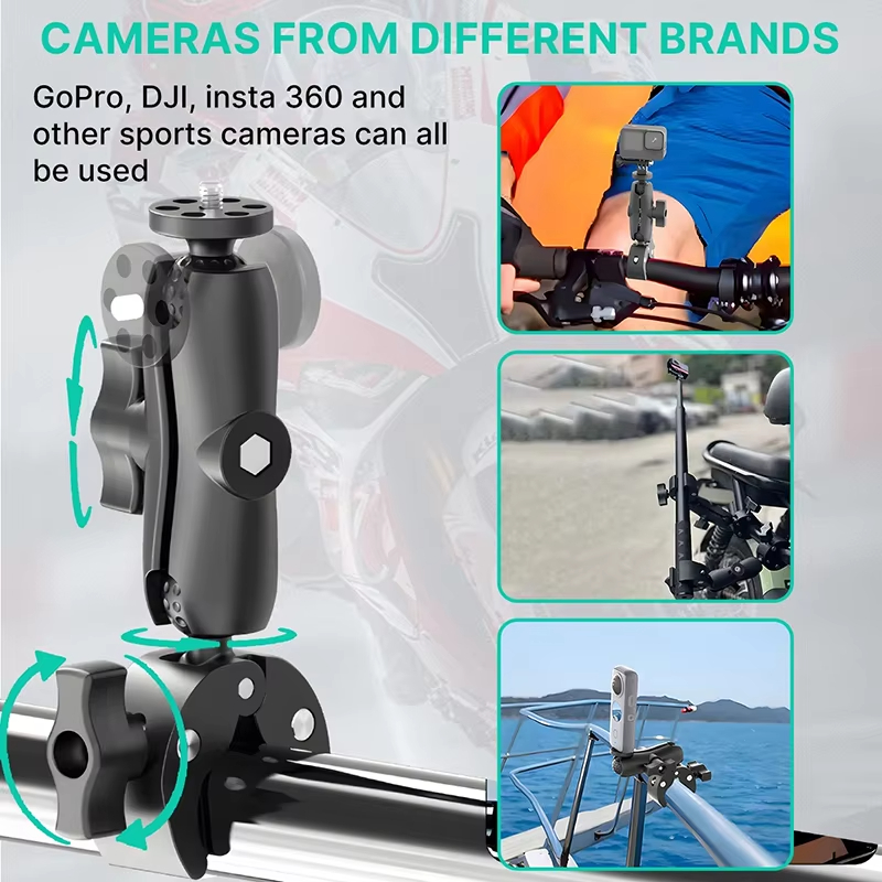 Camera Mount Adapter Motorcycl - Photography Lighting Diagram ulasan dan harga