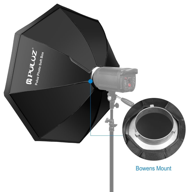 PULUZ 95cm Octagon Photography - Photography Lighting Flash ulasan dan harga