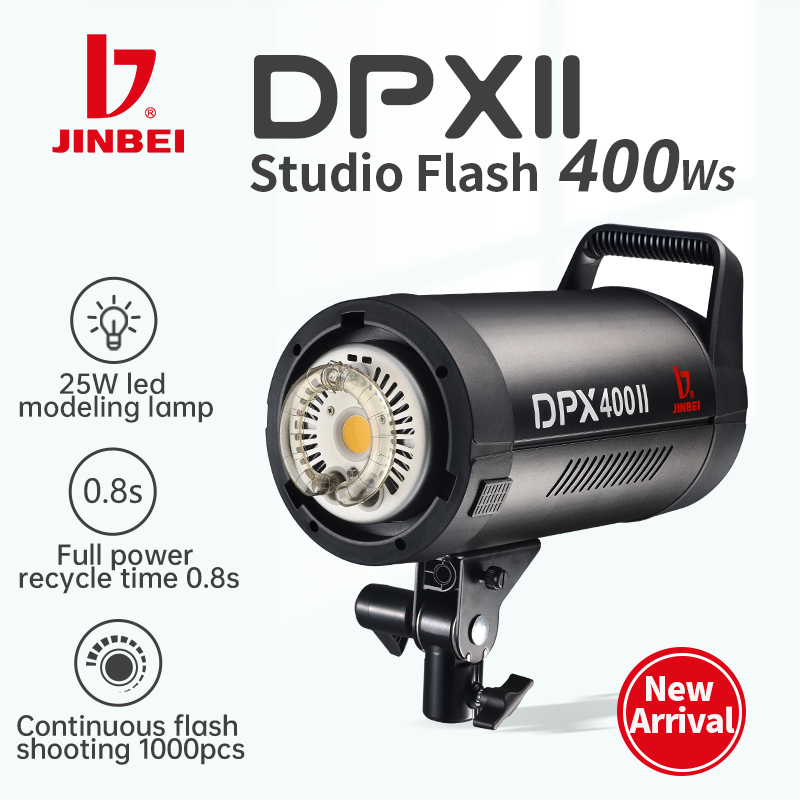 NEW!JINBEI DPX-400II 400W 25W  - Good Lighting In Photography ulasan dan harga