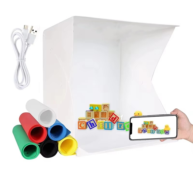 Folding Lightbox Portable Phot - Photography Lighting Diagram ulasan dan harga