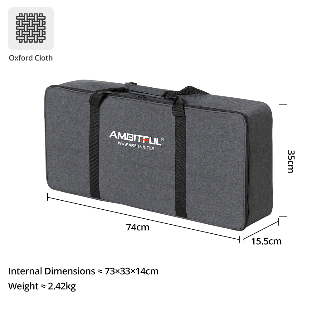 AMBITFUL new PB06 Portable Car - Photography Lighting Bag ulasan dan harga
