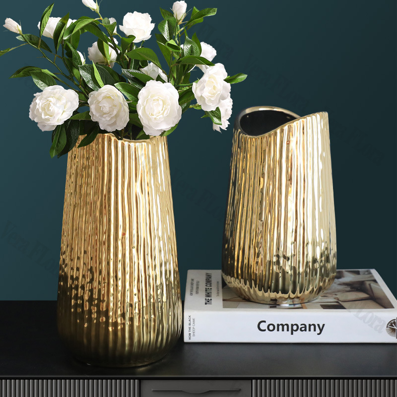 Nordic Ceramic Plated Gold Wid - Photography Lighting Home ulasan dan harga
