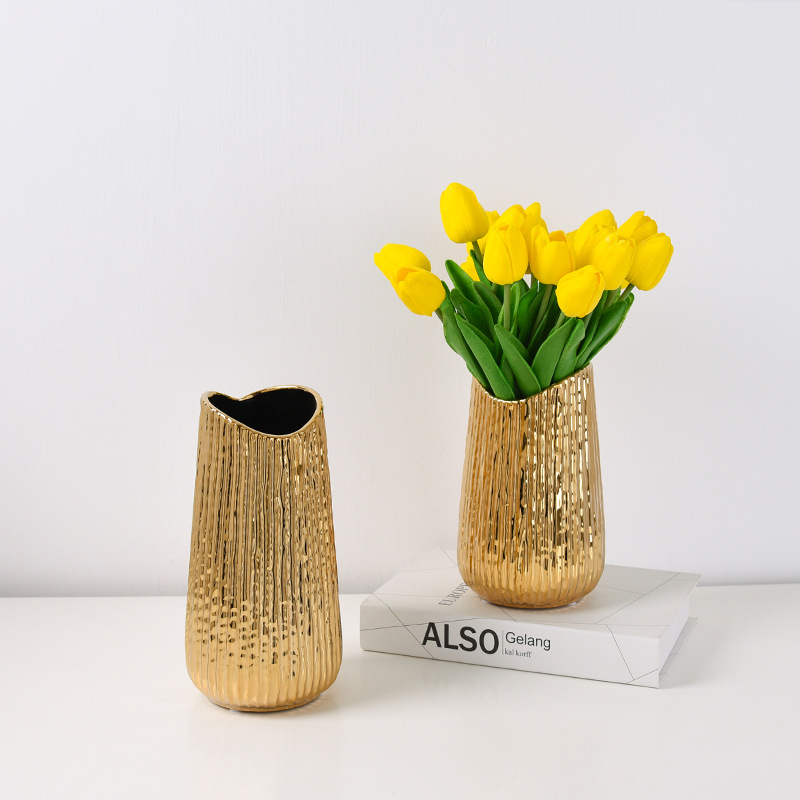 Nordic Ceramic Plated Gold Wid - Photography Lighting Home ulasan dan harga