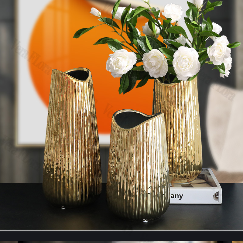 Nordic Ceramic Plated Gold Wid - Photography Lighting Home ulasan dan harga