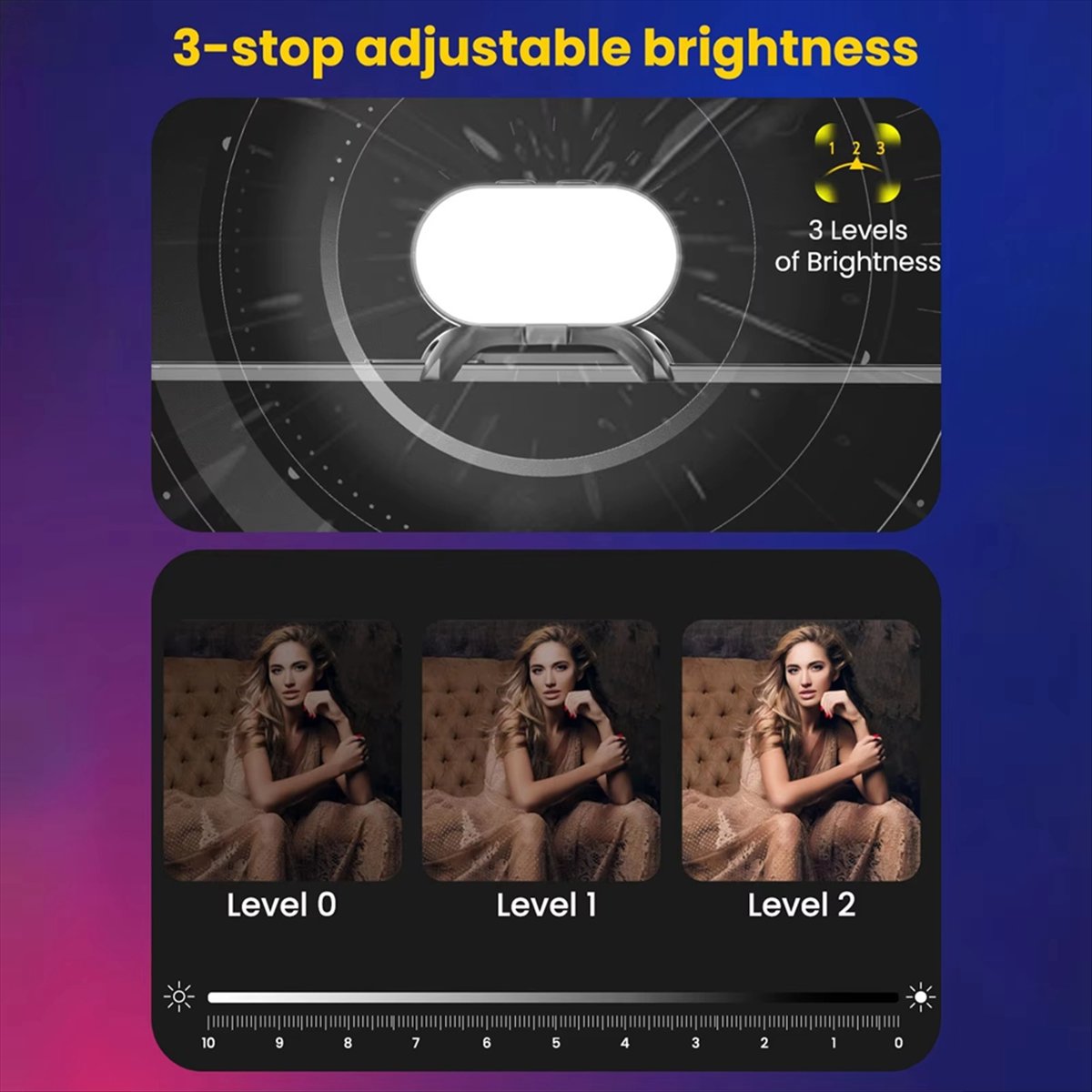RGB Magnetic Fill Light for Gi - Lighting Effect In Photography ulasan dan harga