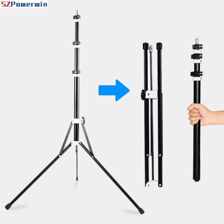 2m Aluminum Alloy Reverse Fold - Photography Lighting Flash ulasan dan harga
