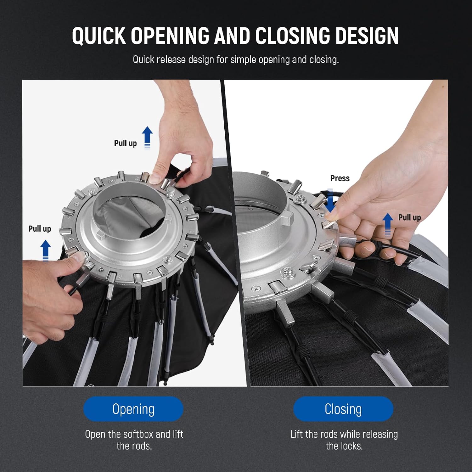 Parabolic Softbox with Bowens  - Photography Lighting Bag ulasan dan harga