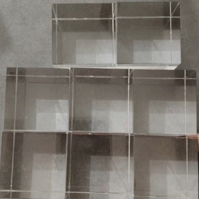 2 Pcs K9 Glass Cube Prism Righ - Lighting Effect In Photography ulasan dan harga