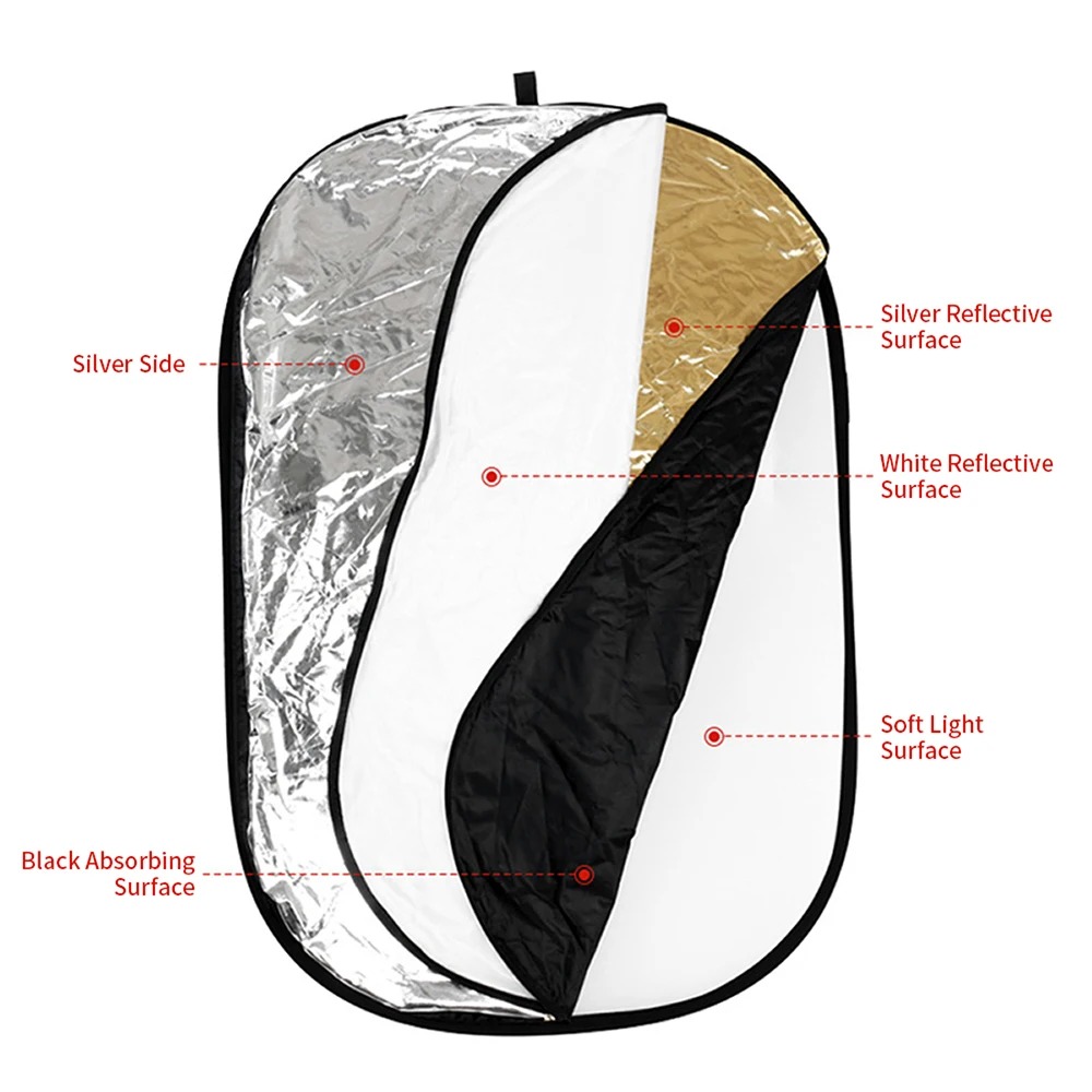 Portable 5 in 1 Collapsible Ph - Photography Lighting Bag ulasan dan harga