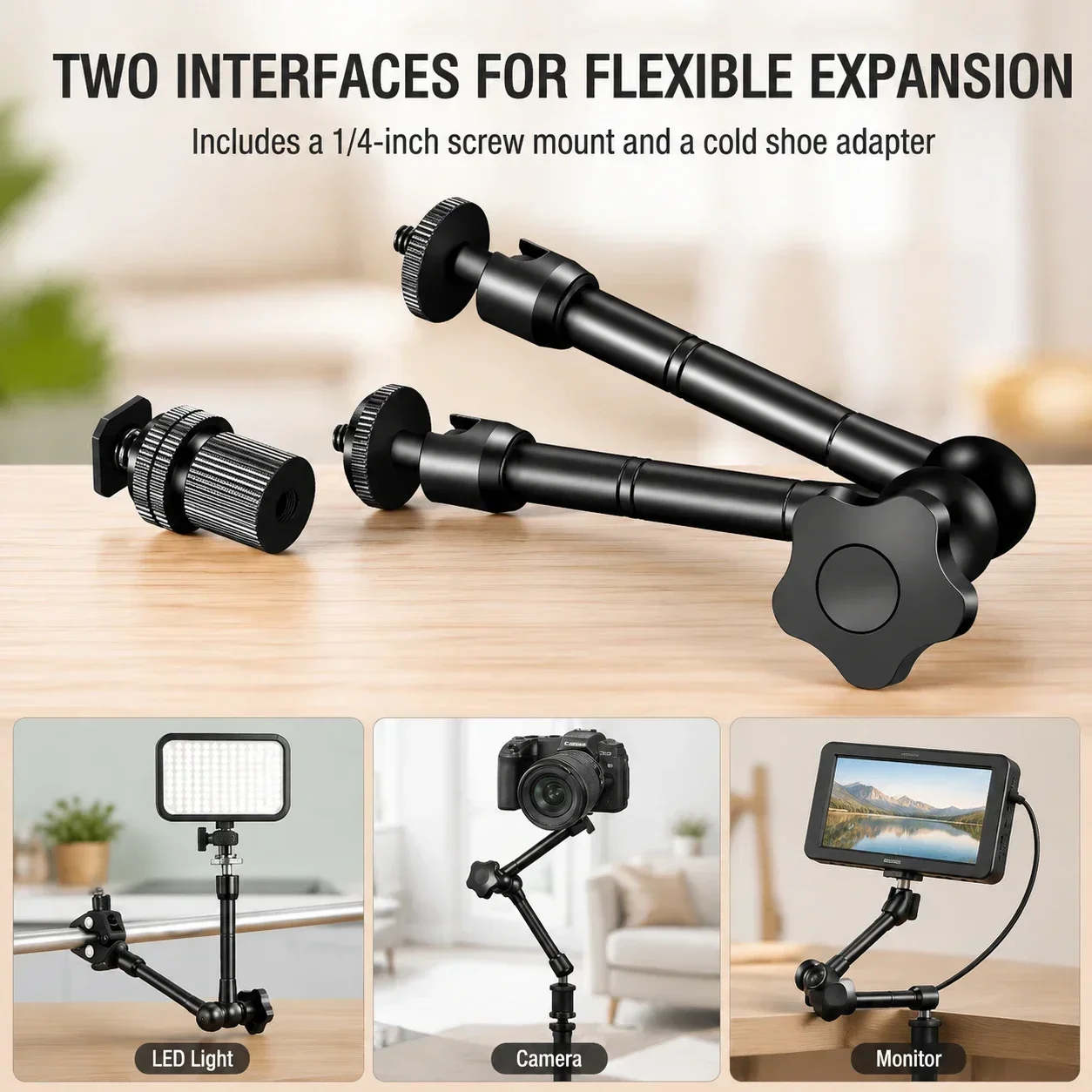 11 inch Magic Arm with Super C - Photography Lighting Diagram ulasan dan harga