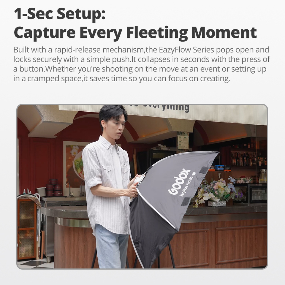Godox EazyFlow series Foldable - Photography Lighting Flash ulasan dan harga