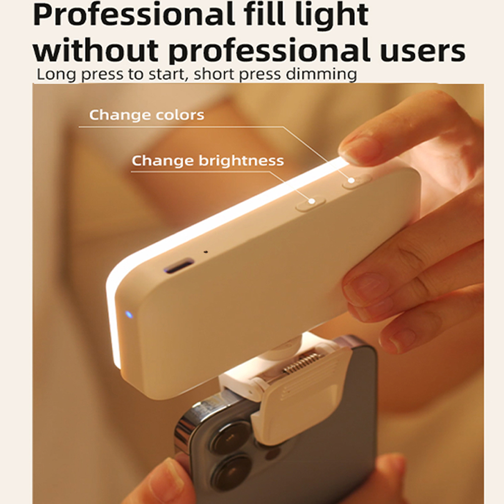 Pocket LED Selfie Light For IP - Photography Lighting Flash ulasan dan harga