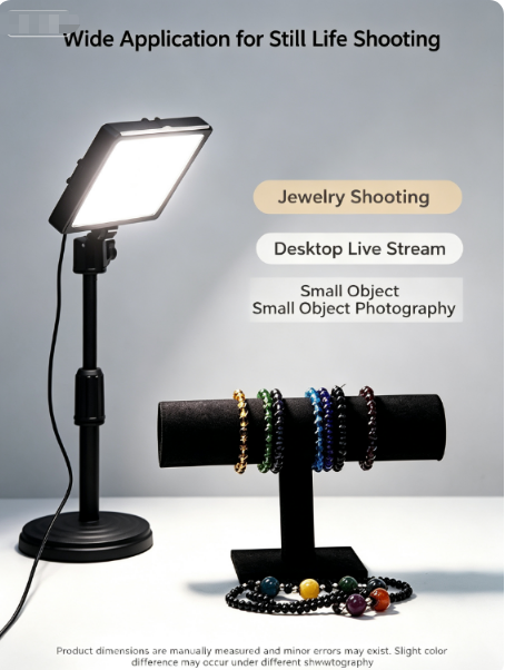LED Square Panel Fill Light, D - Photography Still Life Lighting ulasan dan harga