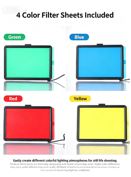 LED Square Panel Fill Light, D - Photography Still Life Lighting ulasan dan harga