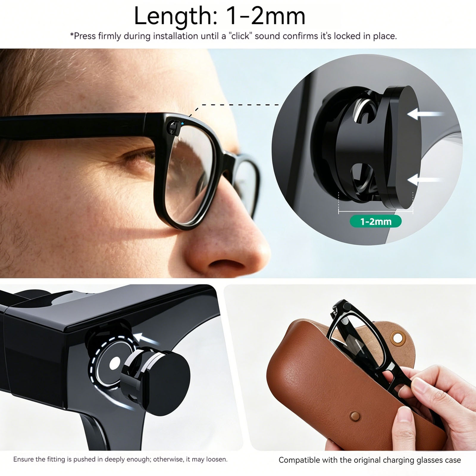 Smart Glasses LED Light Protec - Photography Lighting Diagram ulasan dan harga