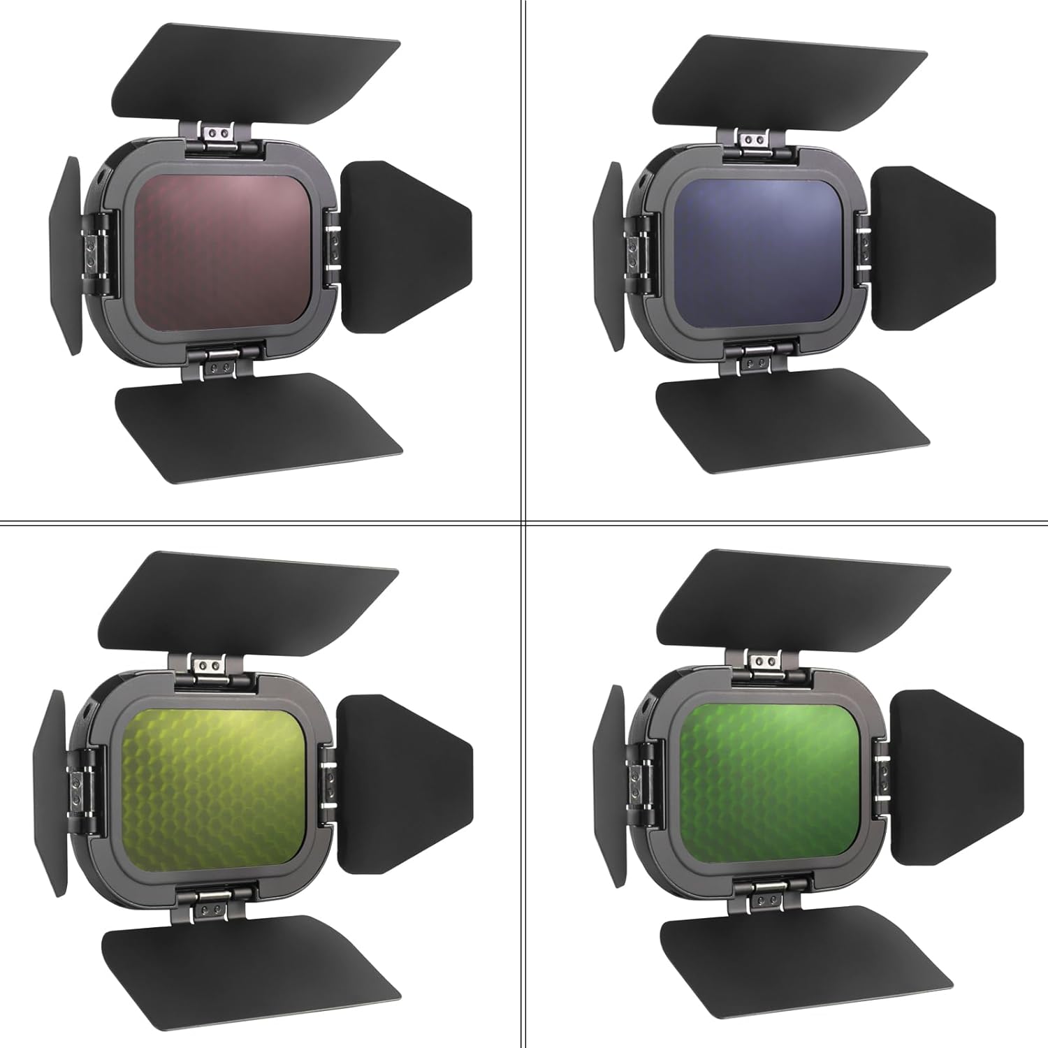 GODOX BD-07 II Barn Door Compa - Honeycomb Grid Filter ulasan dan harga